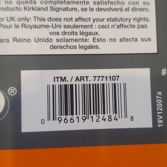 Mens Kirkland Signature Zip Up Jacket 2xl - Picture 6 of 6